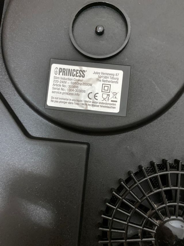 placa inducion portatil