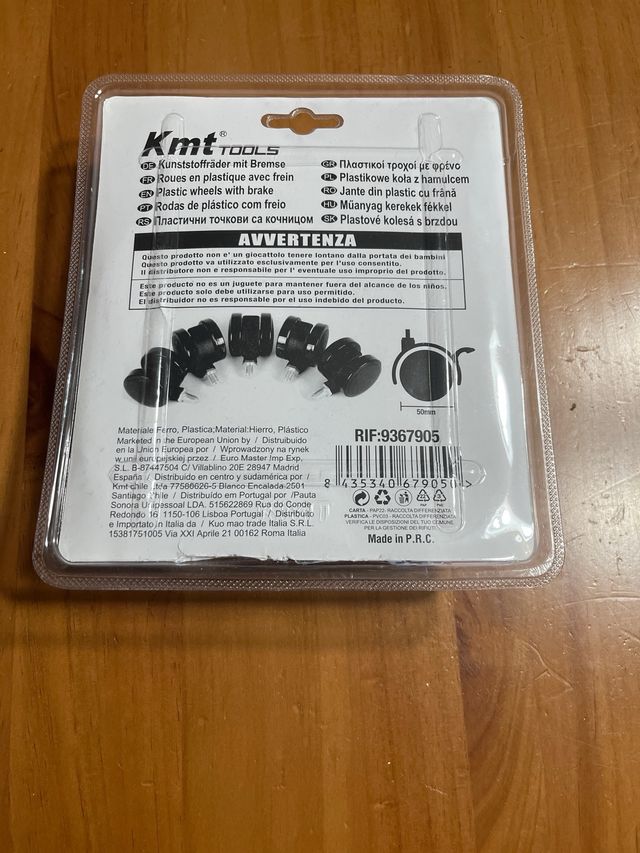 ruote per mobili, o sedia