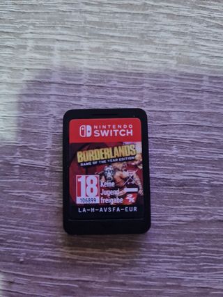 Juego de Nintendo switch