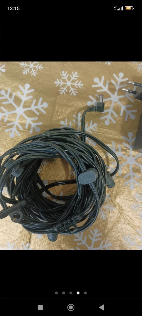 5 metros Alimentador de corriente 24V