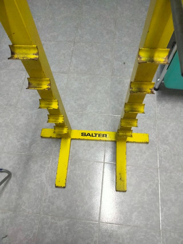 Soporte para barras y discos salter