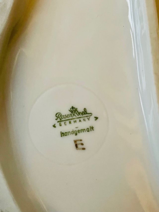 ROSENTHAL Grupo figuras zorros cerámica 