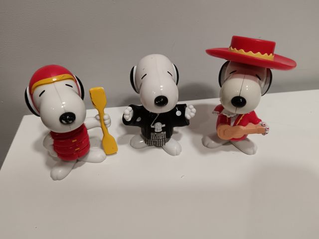 Figuras Snoopy colección McDonald's