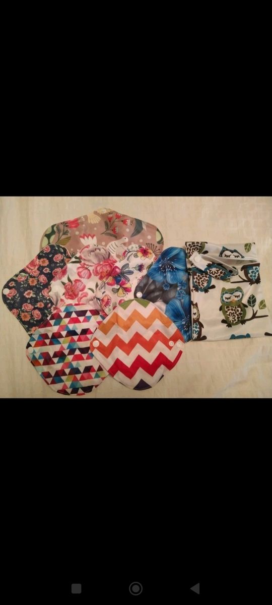 PACK 7 Compresas reutilizables Bamboo Or