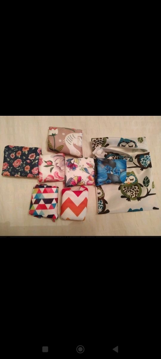 PACK 7 Compresas reutilizables Bamboo Or