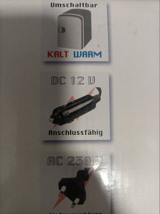 mini nevera nueva coche 12v y casa 220V