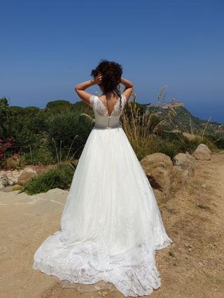 Vestido novia Enzo Miccio alta costura italiana