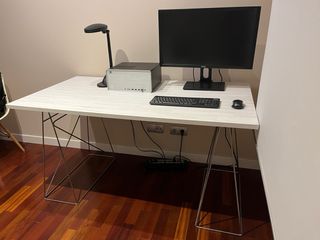 Mesa escritorio madera blanco