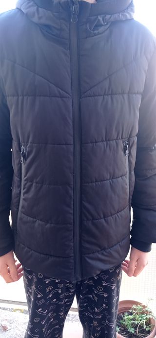 Chaqueta Niños 12-13 Años – Entretiempo Negra