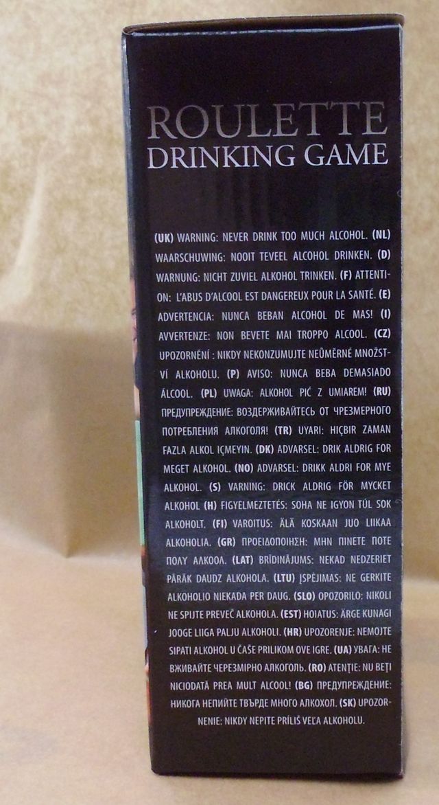 Juego botella ruleta sin usar