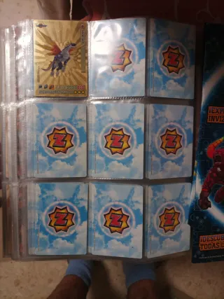 Album de cromos completo.