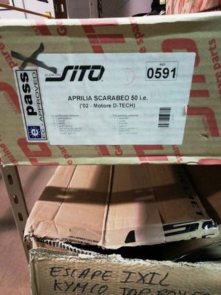 Escape homologado Aprilia Scarabeo 50 ie