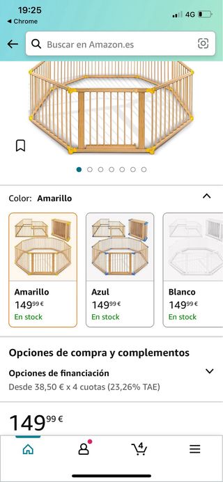 parque bebe  corral barrera 