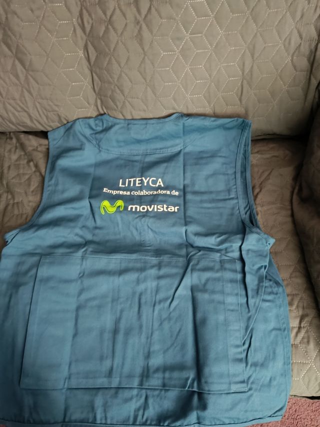 Chaleco trabajo MOVISTAR