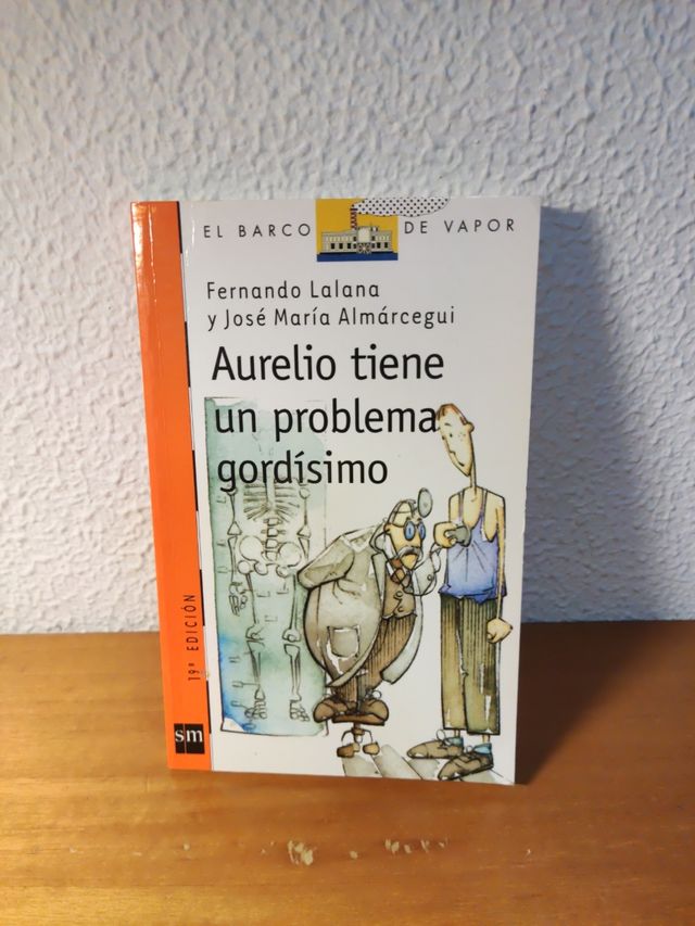 Libro juvenil AURELIO TIENE UN PROBLEMA 