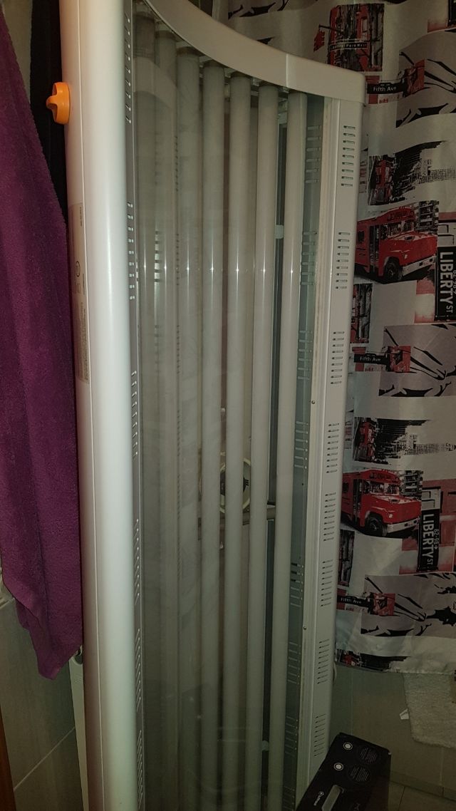 solarium alto philips se tumba esta sin usar