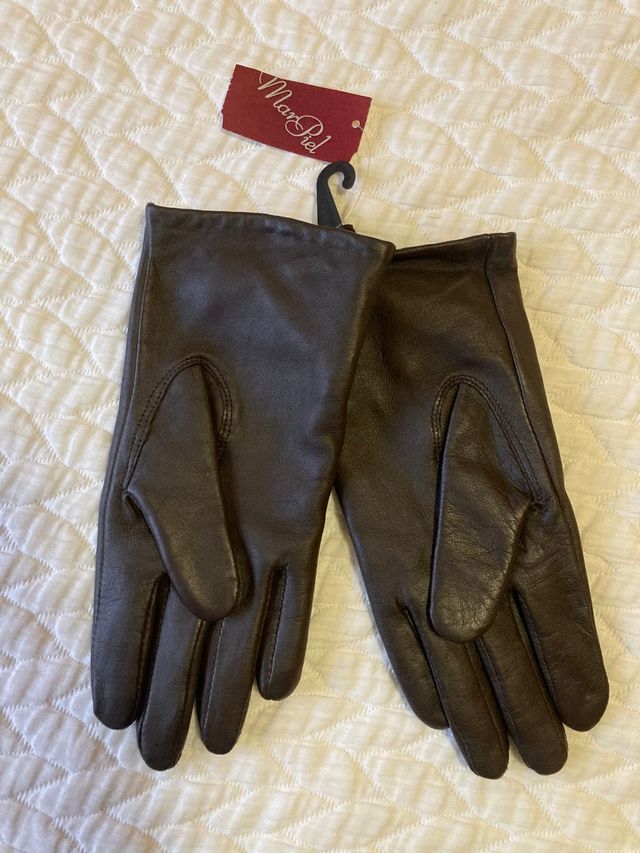 Guantes imitación piel