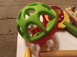 Juguetes madera.niño.bebe.para hacer ruido