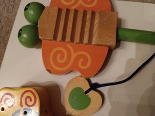 Juguetes madera.niño.bebe.para hacer ruido