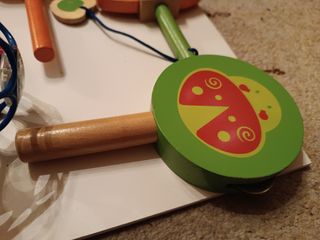 Juguetes madera.niño.bebe.para hacer ruido