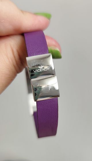 Pulsera original Viceroy de cuer y acero inoxidabl