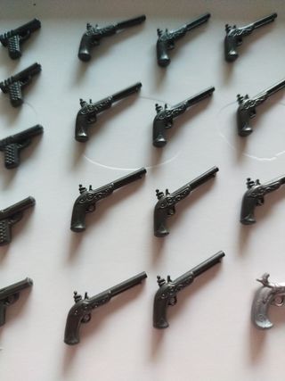 Lote pistolas playmobil