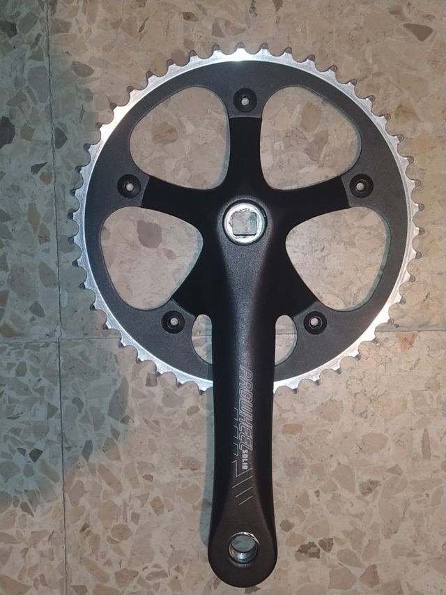 Pedivelle ProWheel Pista Solid Black 46T