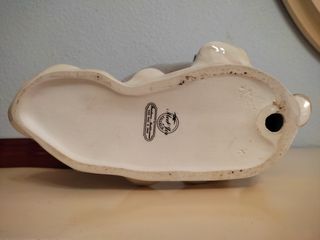 Figura elefante de la suerte porcelana