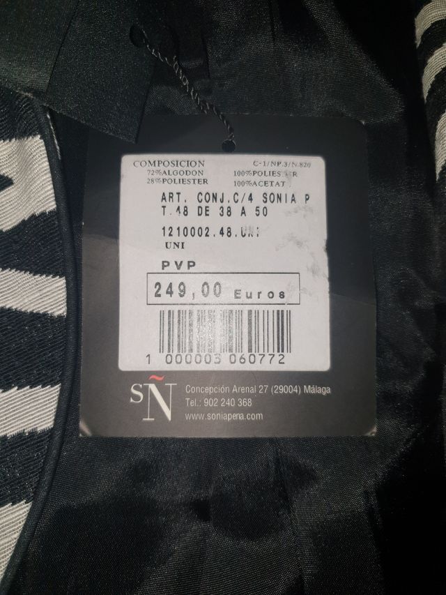 Chaqueta de corte torero de Sonia Peña