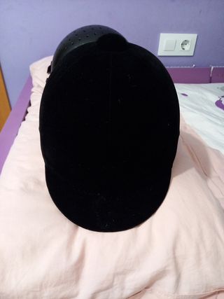 Casco Hipica terciopelo niños