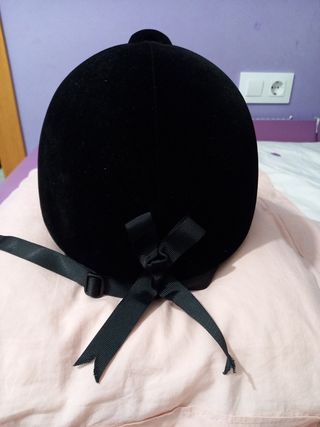 Casco Hipica terciopelo niños