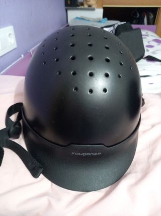 Casco Hipica terciopelo niños