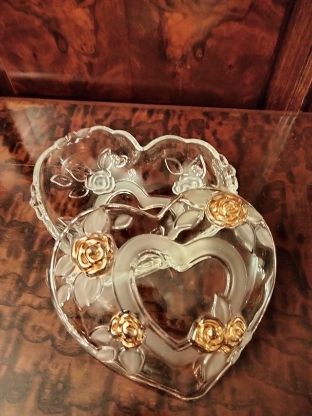 Bombonera de cristal