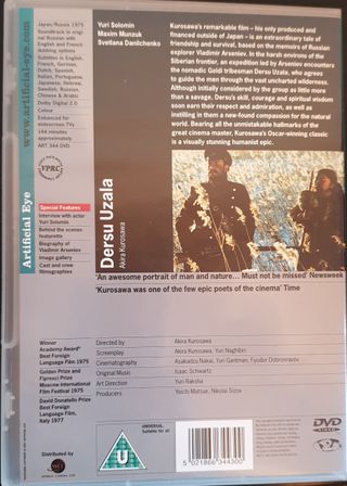 DERSU UZALA DVD (2 discos)