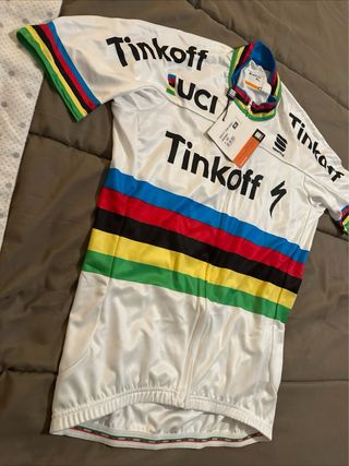 maillot sportful tinkoff world champion NUEVO 