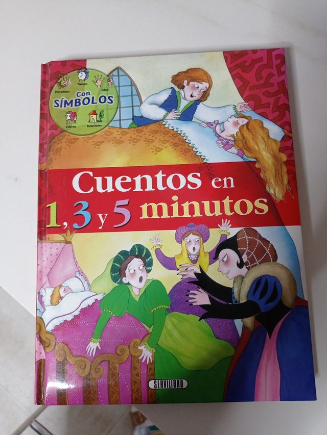 Cuento infantil,cuentos en 1,3 y 5 m.