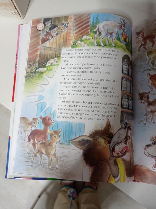 Cuento infantil,cuentos en 1,3 y 5 m.