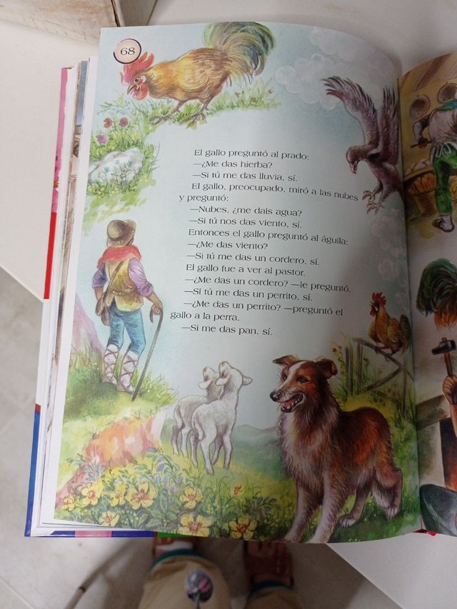 Cuento infantil,cuentos en 1,3 y 5 m.