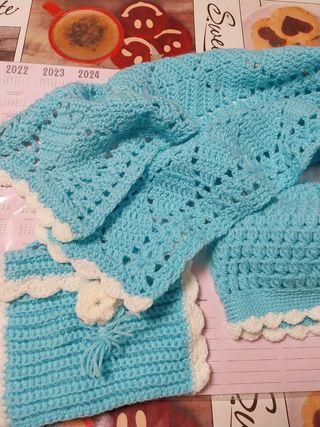 Conjunto lana niña