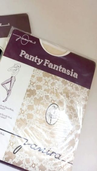 2 x pantys Janira rombo beige T.L