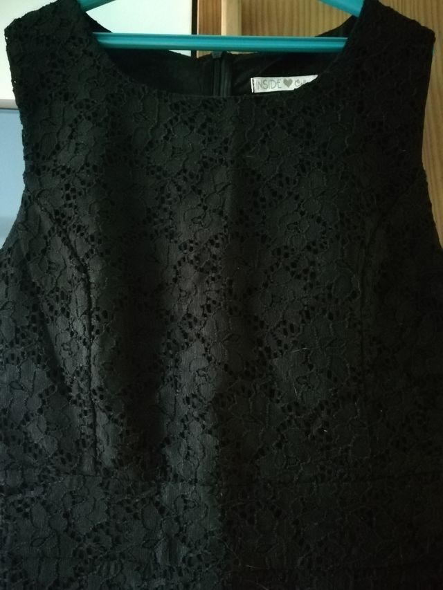 Chaleco negro arreglado