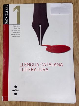 libro de llengua catalana i literatura