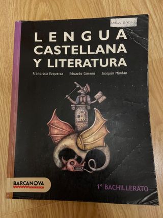 Libro lengua castellana y literatura