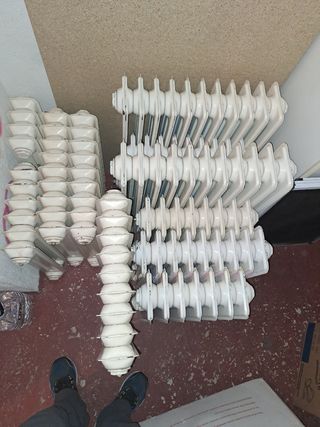 Radiadores de hierro de agua