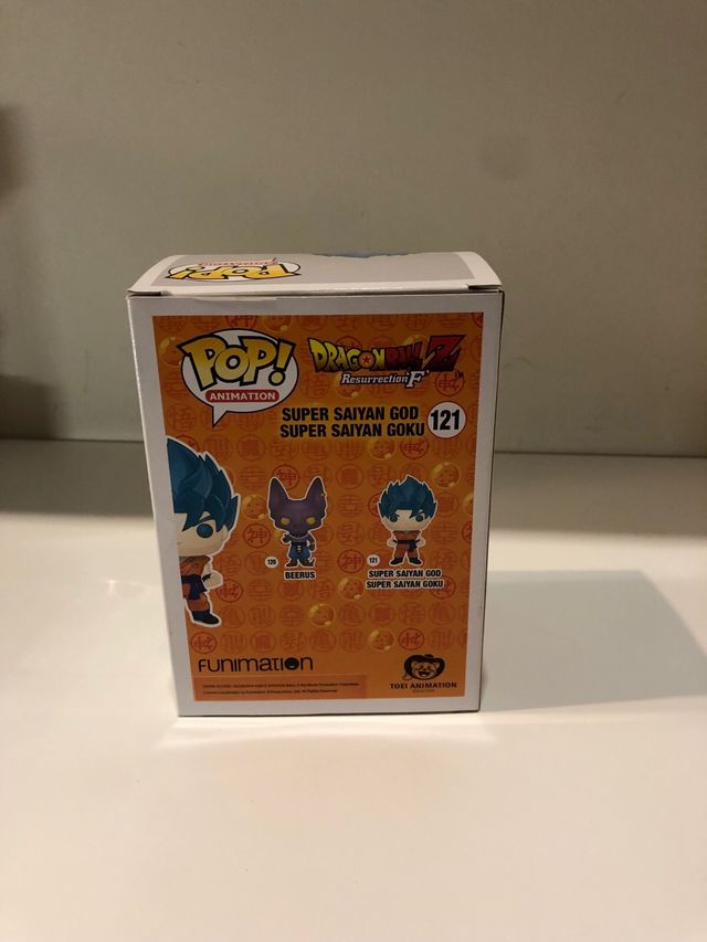 Frunko de Super saiyan god super saiyan goku