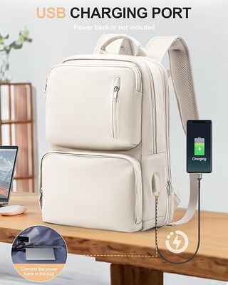 ★ Mochila para Portatil, Mujer Unisex, Expandible