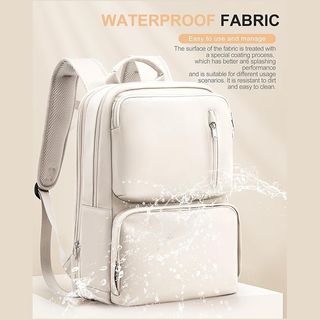 ★ Mochila para Portatil, Mujer Unisex, Expandible