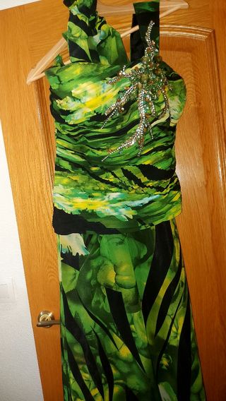 Vestido largo de fiesta