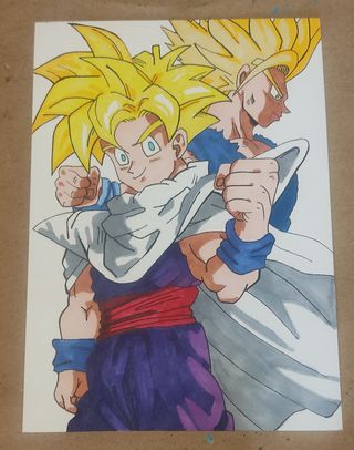 Dibujo Gohan - Dragón Ball