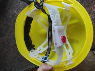 Casco careta desbrozadora